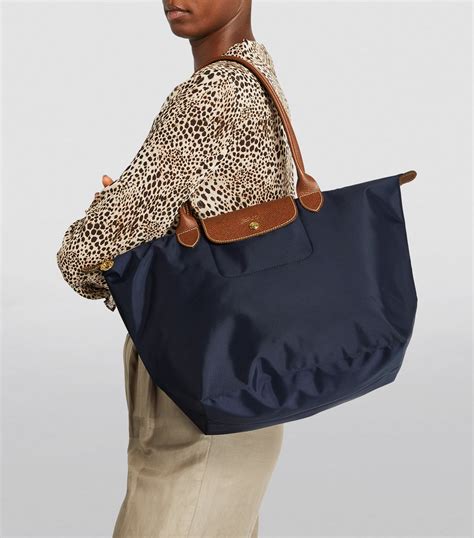 longchamp bag navy blue medium|navy longchamp bag large.